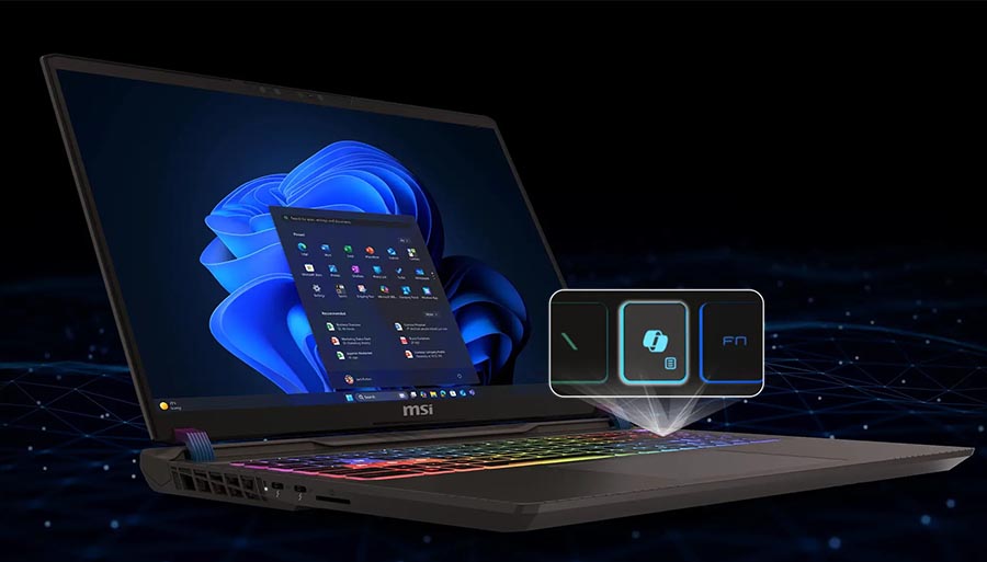 MSI Vector 16 HX AI 2025 - Display