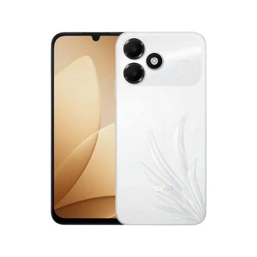 OPPO A6c Feather White