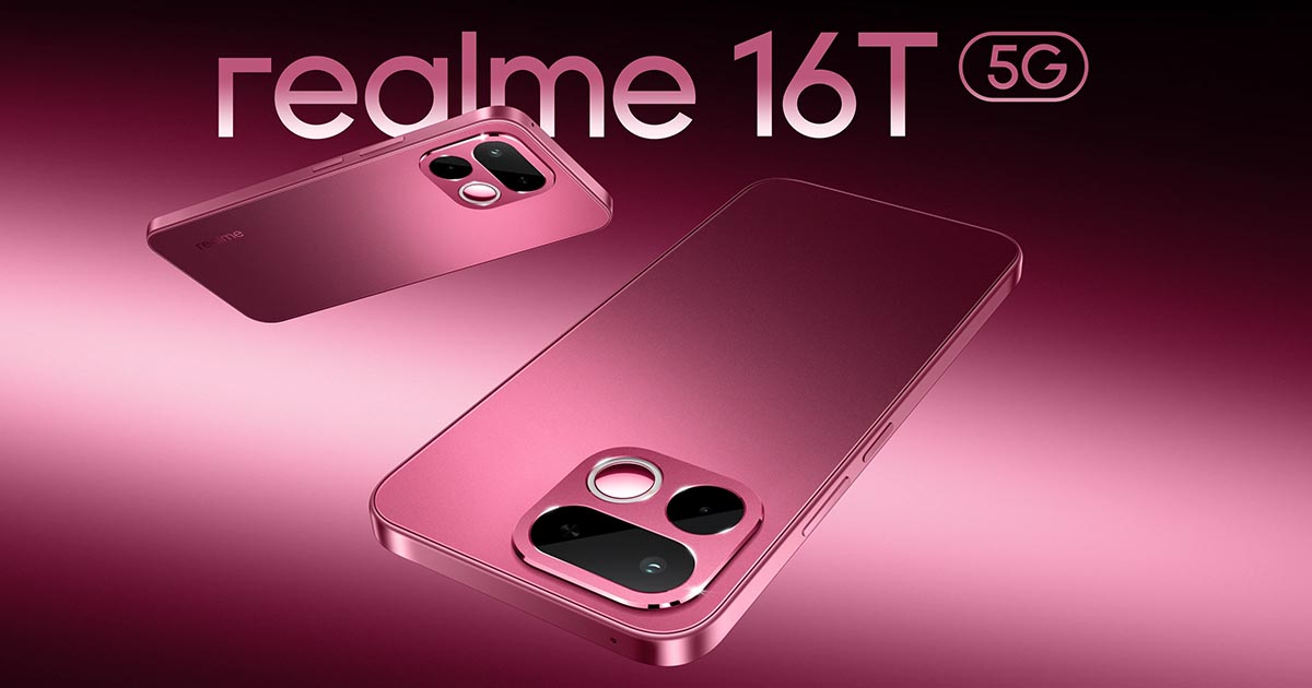 Realme 16T launched with a 144Hz display and a "selfie mirror"