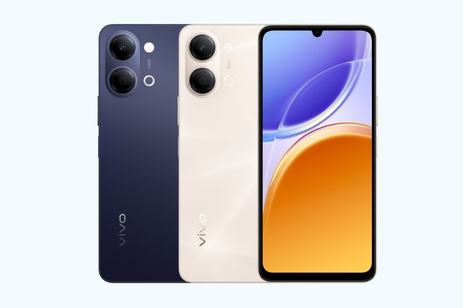 Vivo Y21 5G design and display