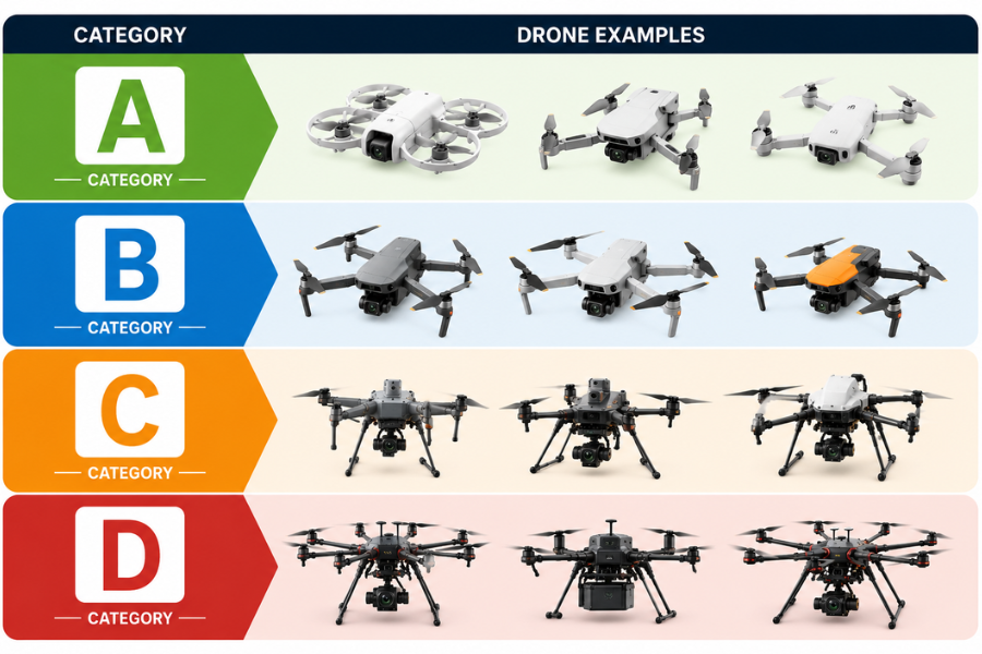 drone category in Nepal
