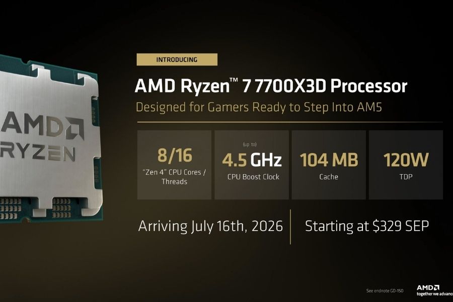 AMD Ryzen 7 7700X3D performance