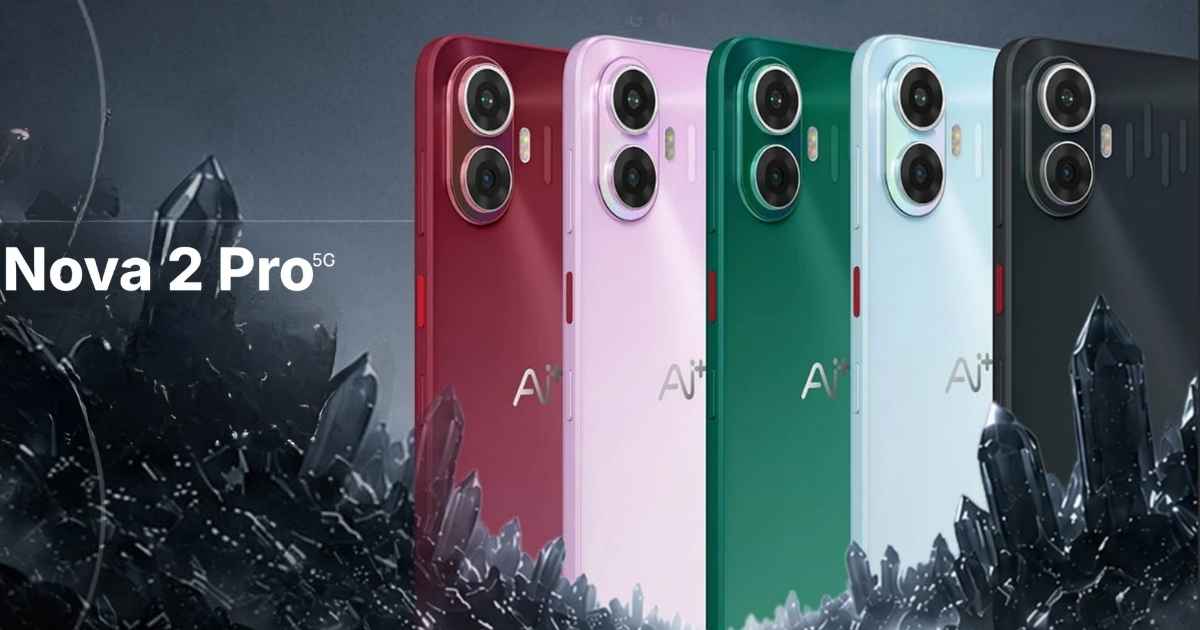 Ai Plus Nova 2 Pro 5G goes official with customizable back panel, 144Hz display, and 48MP Sony camera!