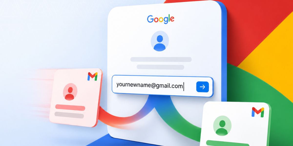 You can finally change your Gmail address in Nepal without creating a new Google account