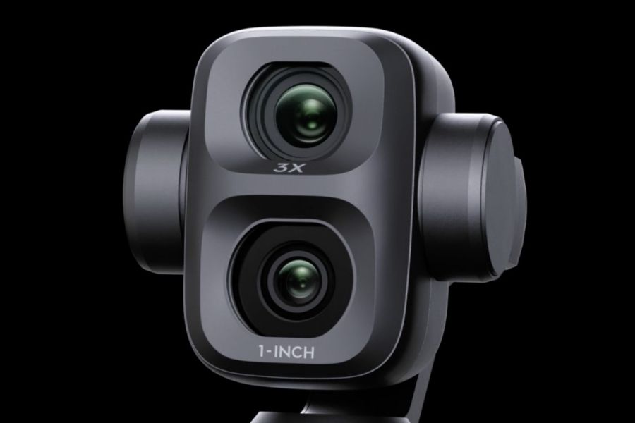 DJI Osmo Pocket 4P dual camera setup