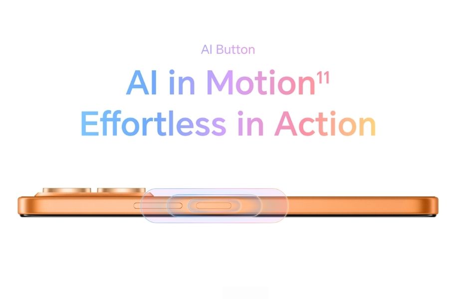 Honor X7e AI Button