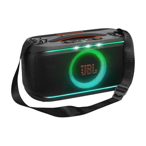 JBL PartyBox On the Go 2 Front View with Strap