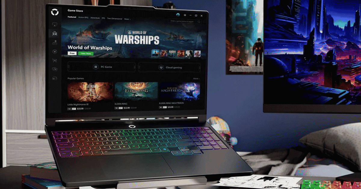 Lenovo Legion 5 15IAX10 Front Desgn