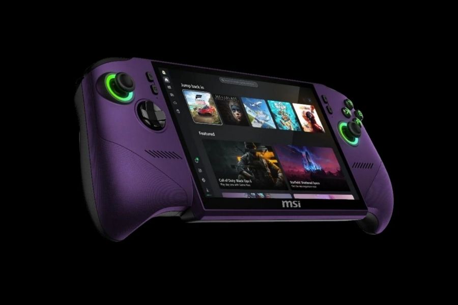 MSI Claw 8 EX AI Plus Design