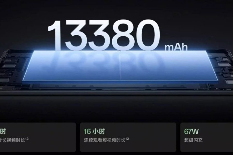 OnePlus Pad 3 Pro battery