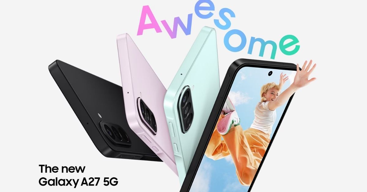Samsung Galaxy A27 5G unveiled with a punch-hole display and slimmer bezels
