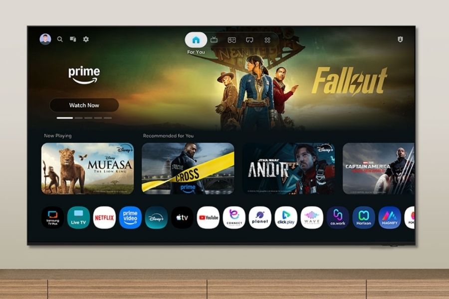 Samsung M70H Mini LED TV display