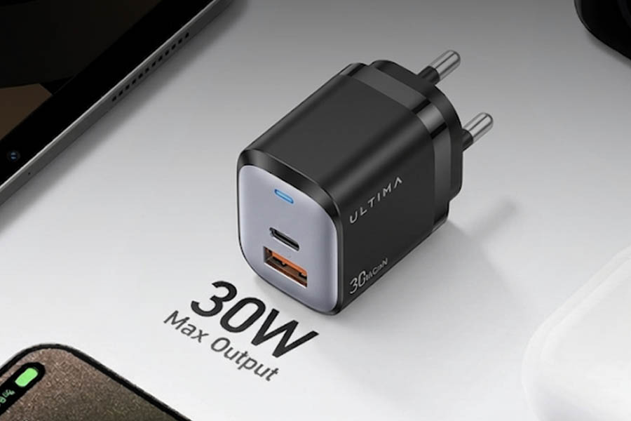 Ultima Rapid 30W Dual Port GaN Charger - Design