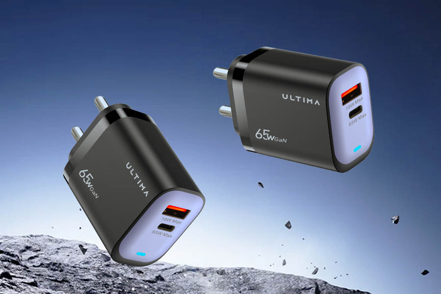 Ultima Rapid 65W Dual Port GaN Charger - Design