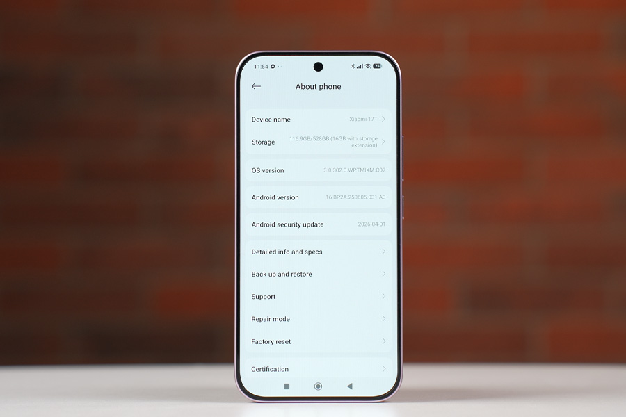 Xiaomi 17T OS