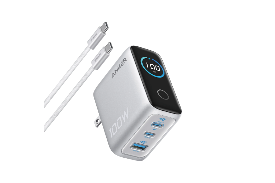 Anker 100W USB-C Charger Silver