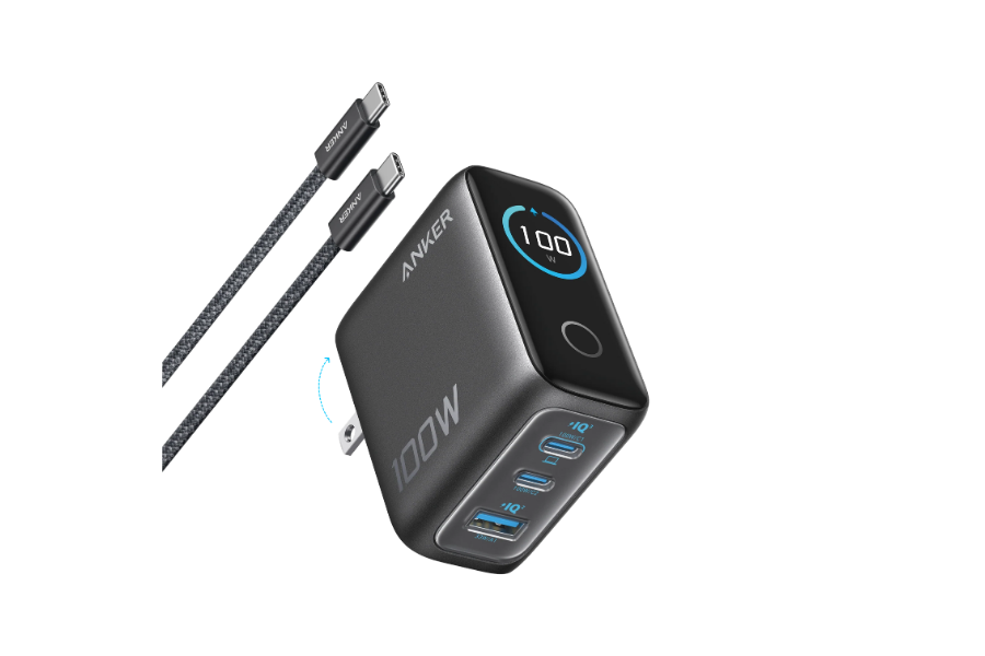Anker 100W USB-C Charger Space black