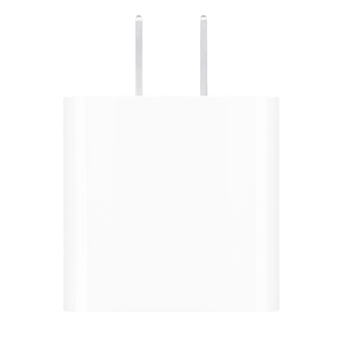 Apple 20W USB C Power Adapter Front View