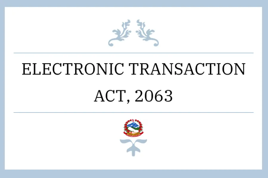 Electronic Transaction Act Nepal