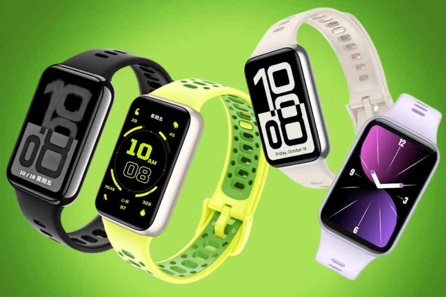 Honor Band 11 and Band 11 Pro in two diffrent colors