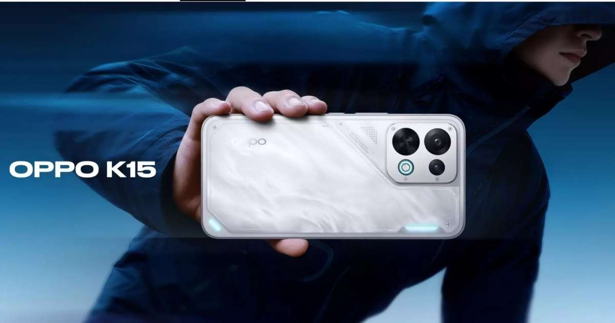 OPPO K15 launched with 8,000mAh battery, active cooling, and Dimensity 7360 Super