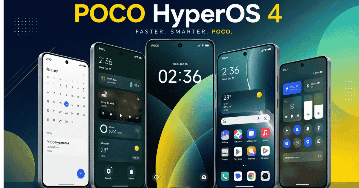 POCO Android 17 (HyperOS 4) Update Tracker: Is your POCO phone eligible?