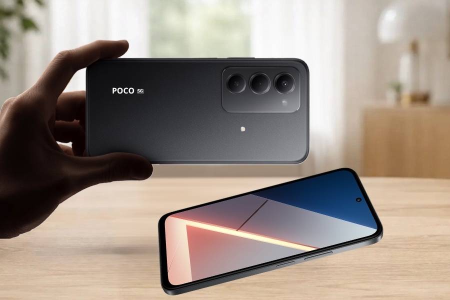 POCO M8s Design and Display