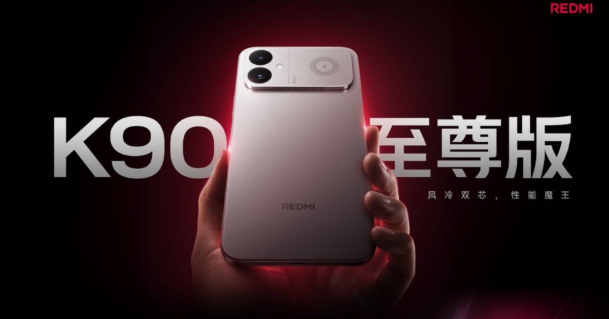 Redmi K90 Ultra launched with Snapdragon 8 Elite, built-in cooling fan, and 165Hz gaming display