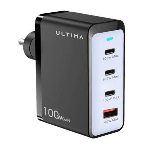 Ultima Rapid 100W PDQC GaN Charger Adapter