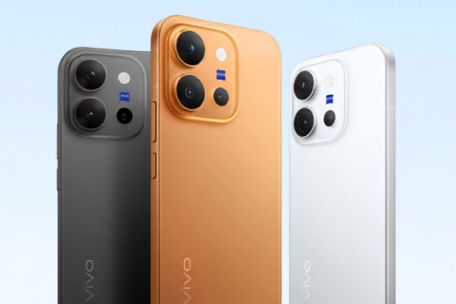 Vivo X300e design in three diffrent color option