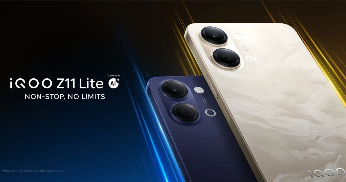 iQOO Z11 Lite announced with a 50MP Sony camera and a 6,500mAh battery!