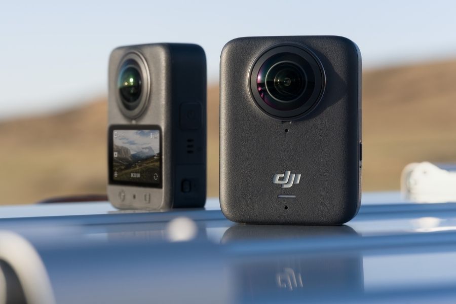 DJI Osmo 360 II design and display