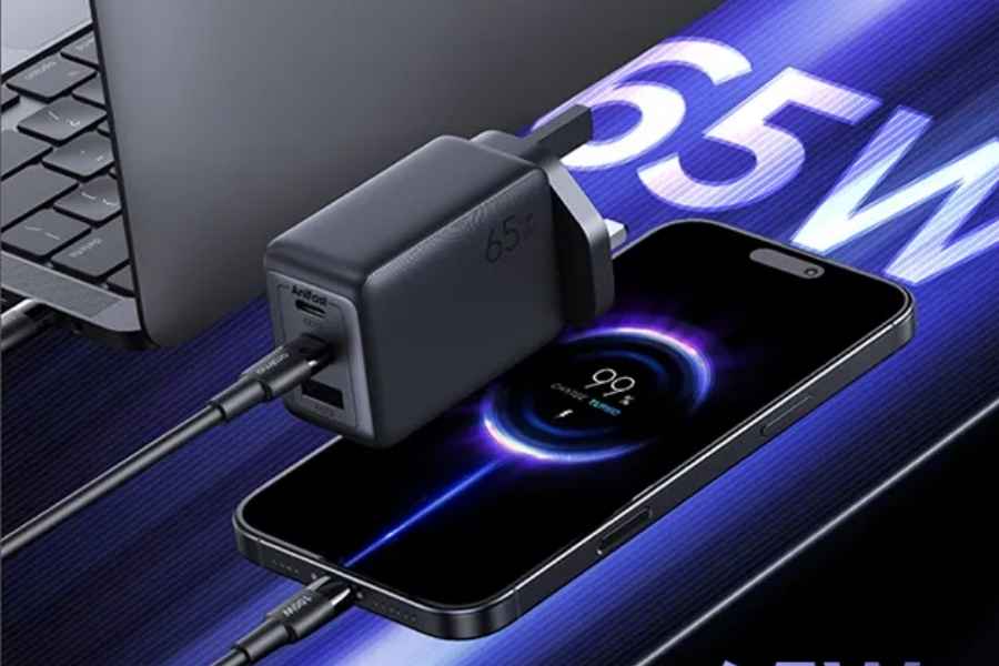 Oraimo Power GaN 65W OCW 7652E Plus 116CC charger