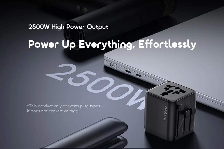 Oraimo Power Omni OCW T01 Travel Adapter