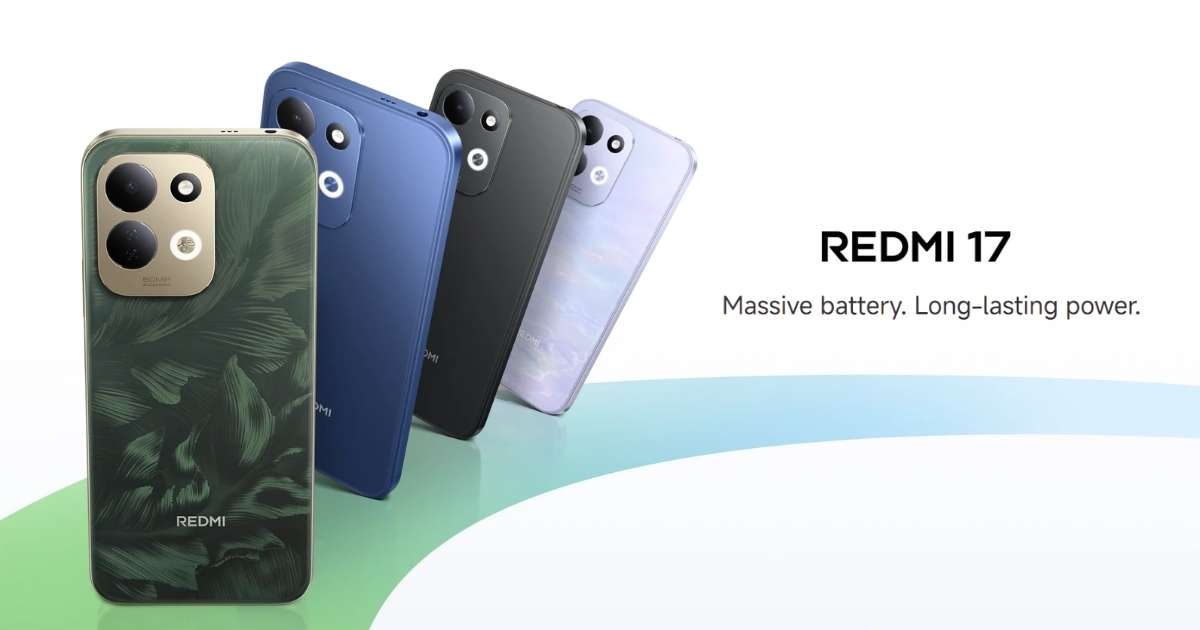 Redmi 17 goes official with a huge battery and 120Hz display!