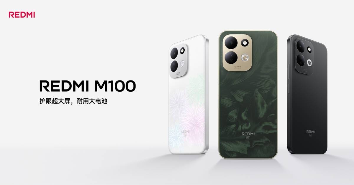 Redmi M100 comes with a massive battery, Snapdragon 4 Gen 5, and 120Hz display!