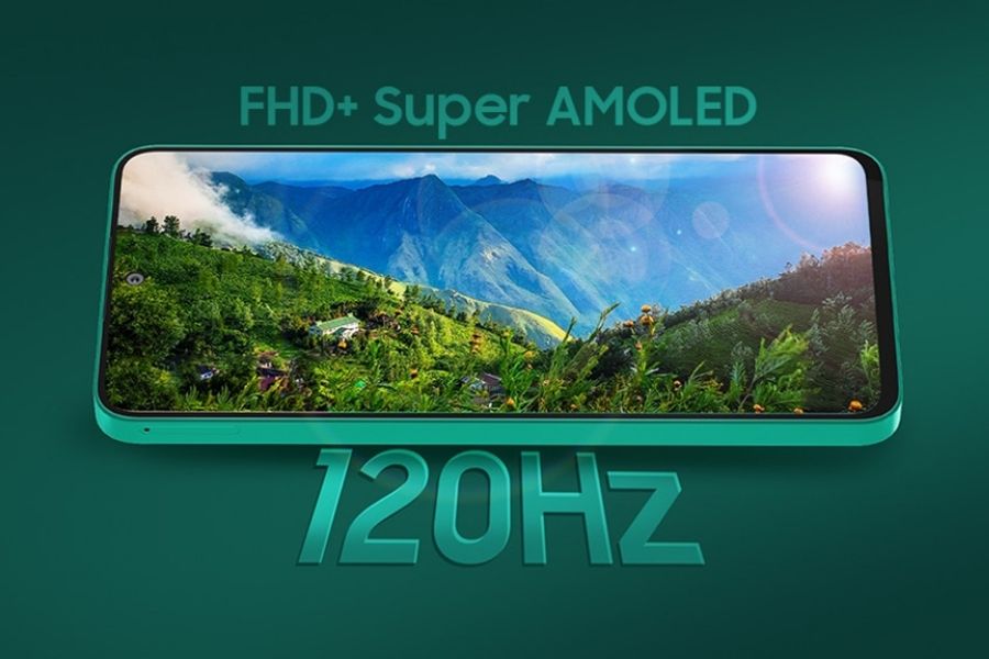 Samsung Galaxy F70 Pro display