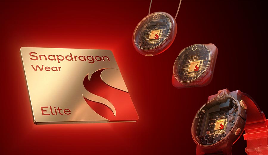 Snapdragon Wear Elite chip for smartwatches