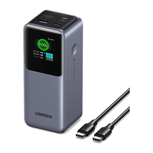 Ugreen 20000mAh 130W Fast Charging Power Bank silver