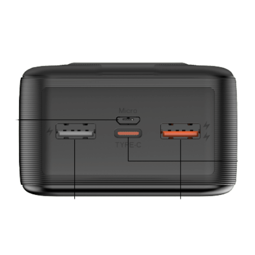 Ultima Boost 30K Pro Powerbank Ports