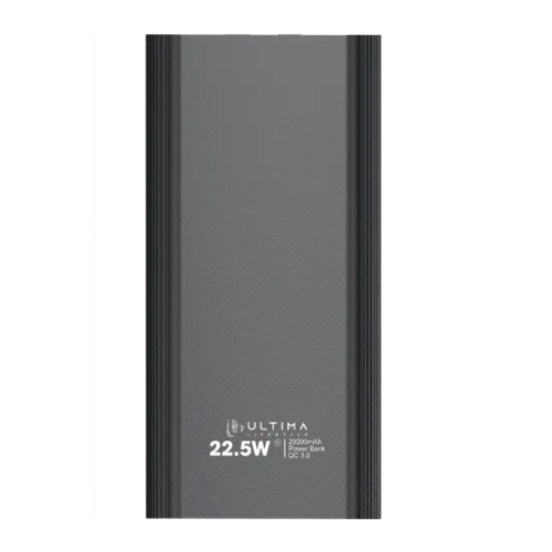 Ultima Turbocharge 20K Powerbank Front View