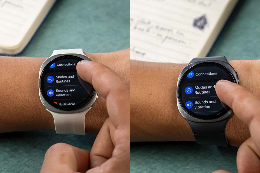 Samsung Watch 9 vs Samsung Watch 8 UI