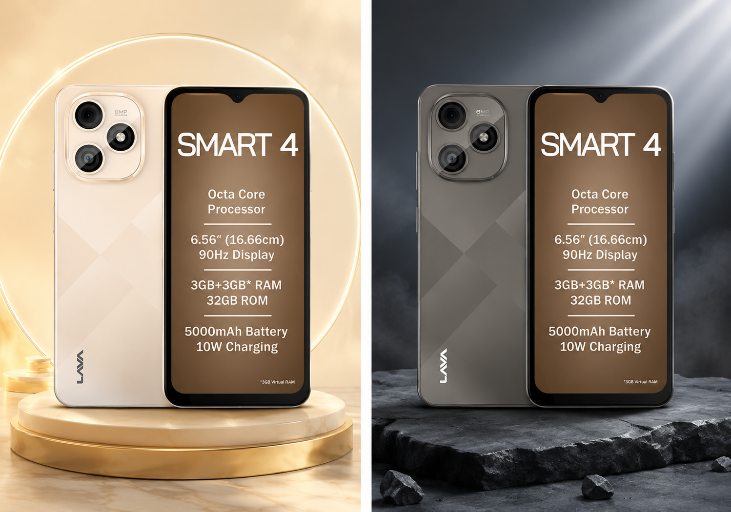 lava smart 4 phone