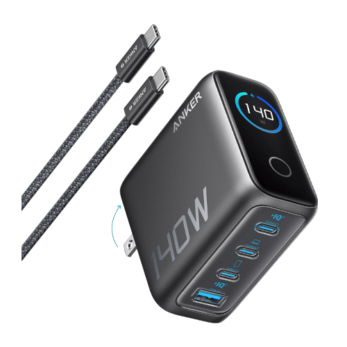 Anker Charger (140W, 4-Port, PD 3