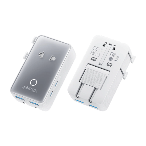 Anker Nano Travel Adapter 5-in-1, 20W, 1-Pack White