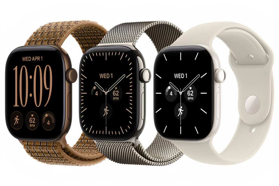 Apple Watch Series 12 in aluminum, titanium and ceramic case