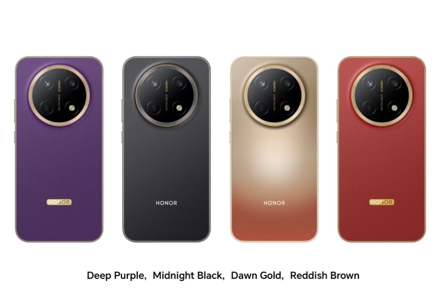 HONOR X9e Pro Design in four difrrent finishes
