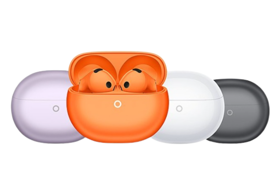 Huawei FreeBuds 7 in four different colors