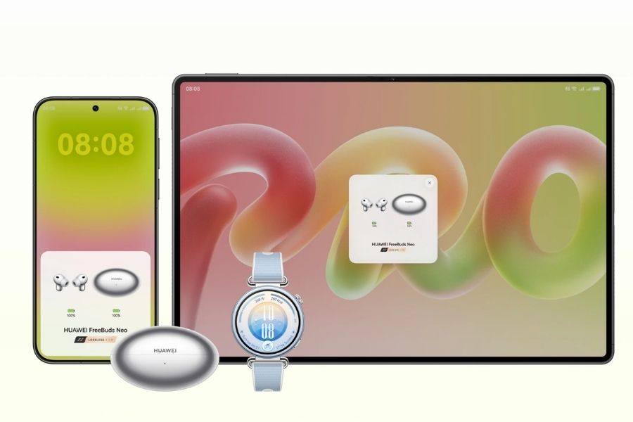 Huawei FreeBuds Neo Audio Paring flexibility