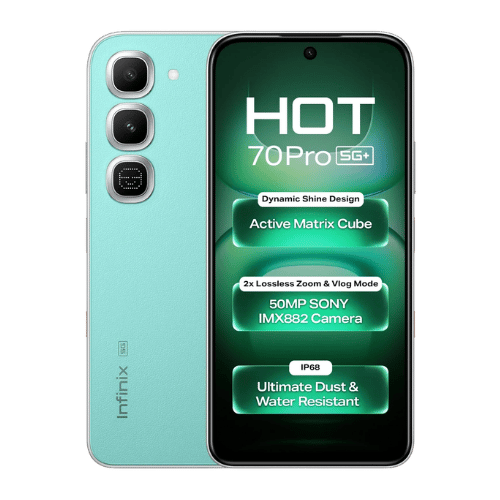 Infinix Hot 70 Pro Mirage Green